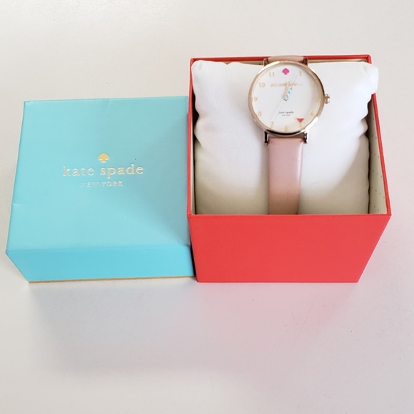 Kate Spade NY somewhere... Wine Nude Strap Watch - Picture 4 of 7